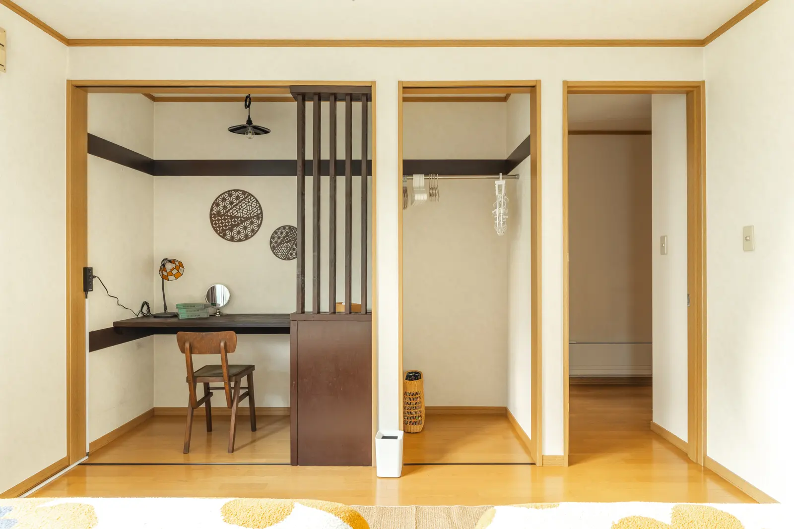 Cozy Stay Asahiyama Zoo — ワークデスク1