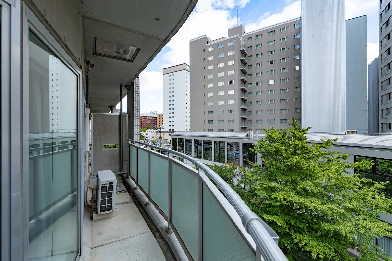 Cozy Stay Sapporo Central 404 — バルコニー
