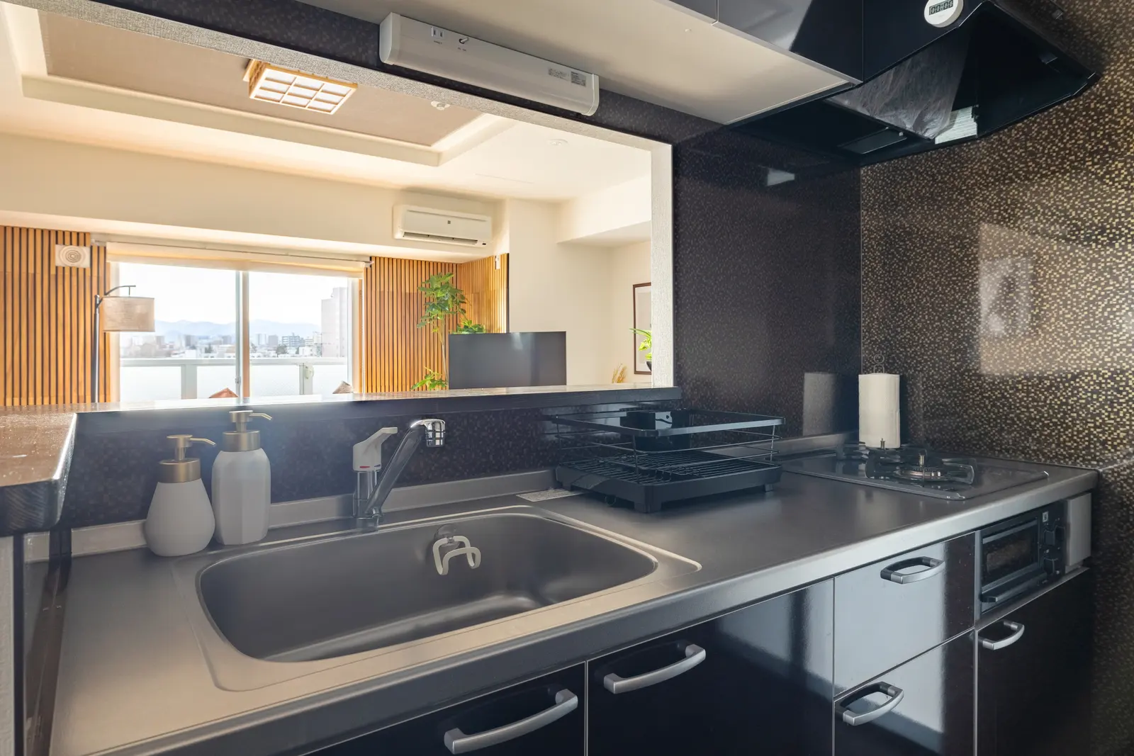 Cozy Stay Sapporo Hongodori 405 — キッチン