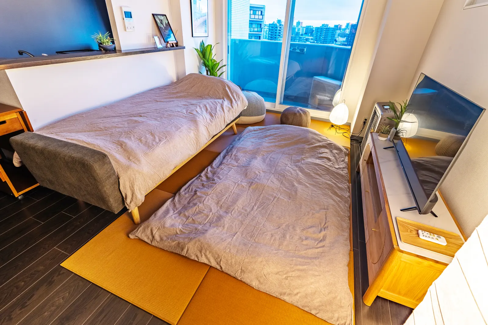 Cozy Stay Sapporo Maruyama 601 — リビング